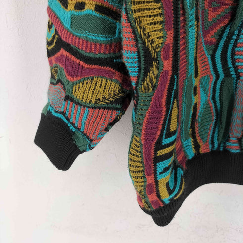 MULGA CLASSICS  90s オーストラリア製 ウール 3D ニット メンズ import:M